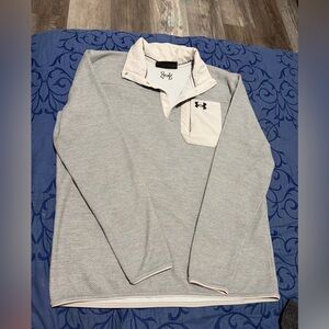 Under Armour Light Gray Quarter-Zip